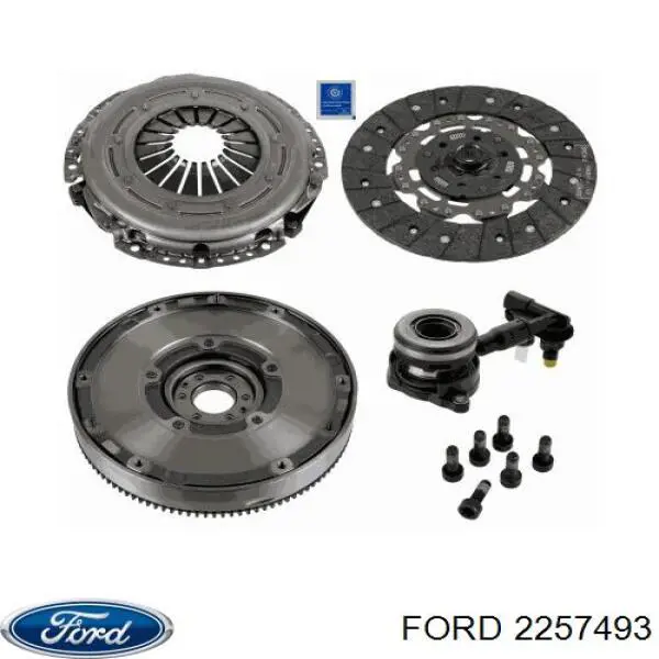 Zestaw sprzęgła (3 części) Ford 2257493 cena, od 659,51 USD