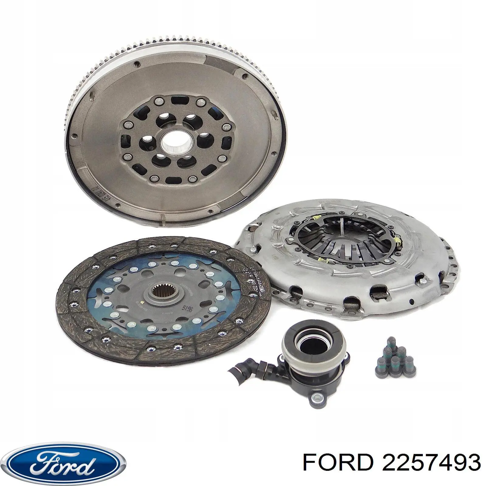 2257493 Ford Zestaw sprzęgła (3 części)