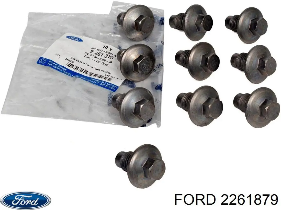 2261879 Ford korek miski olejowej silnika