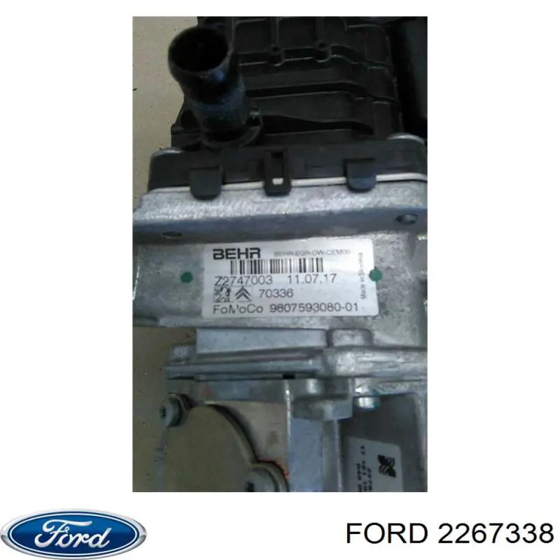 Zawór recyrkulacji spalin EGR Ford 2267338 cena, od 217,25 USD