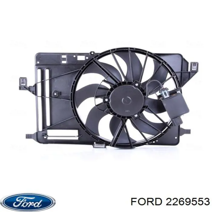 Dyfuzor chłodnicy, w komplecie z silnikiem i wirnikiem Ford 2269553 cena, od 102,63 USD