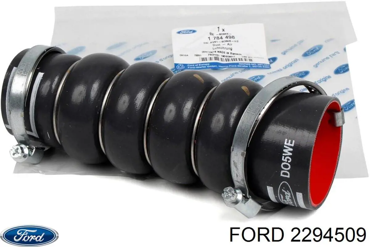 Przewód (króciec) intercoolera Ford 2294509 cena, od 30,90 USD