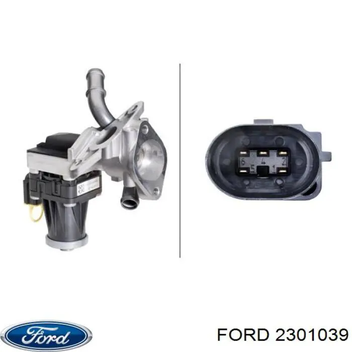 Zawór recyrkulacji spalin EGR Ford 2301039 cena, od 102,58 USD