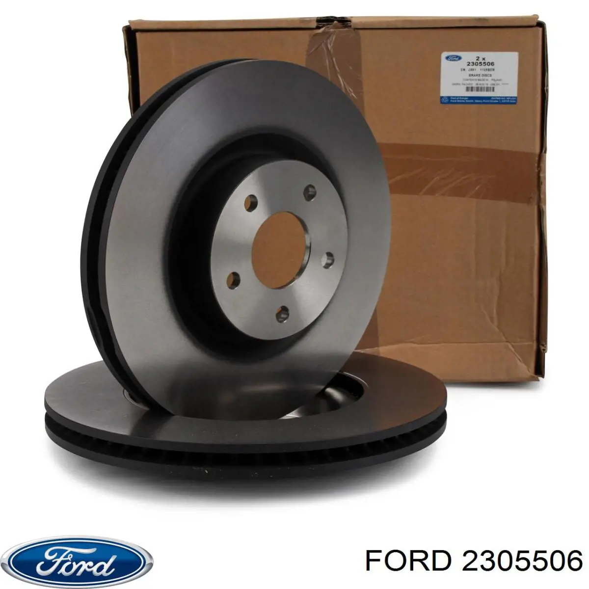 2305506 Ford Tarcza hamulcowa przednia