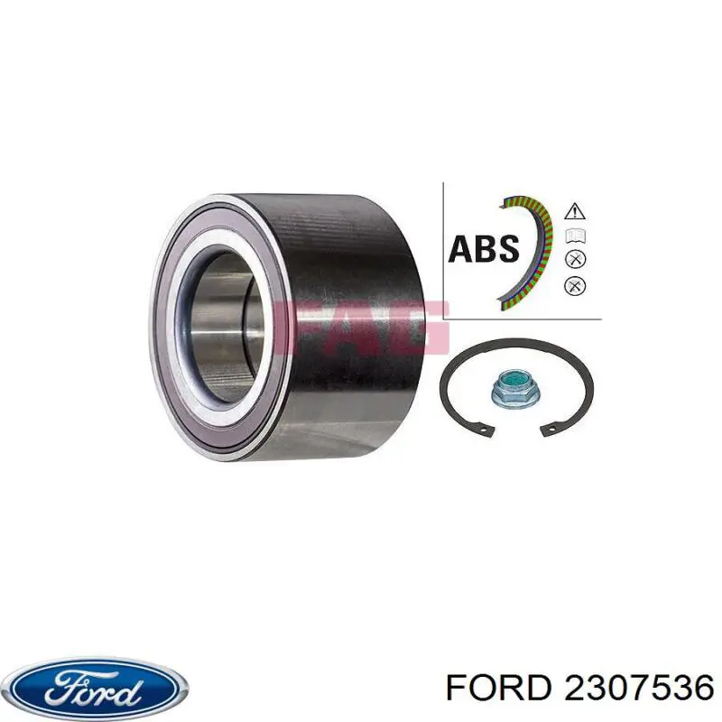 Do koszyka 2197214 Ford Łożysko piasty przedniej