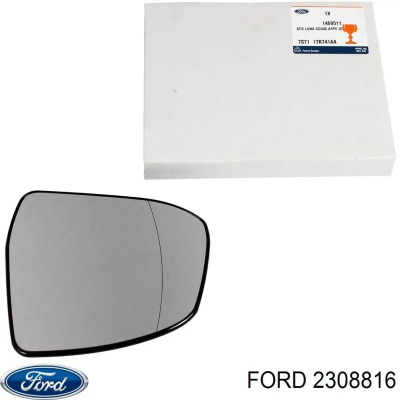Lusterko wsteczne lewe Ford 2308816 cena, od 144,81 USD