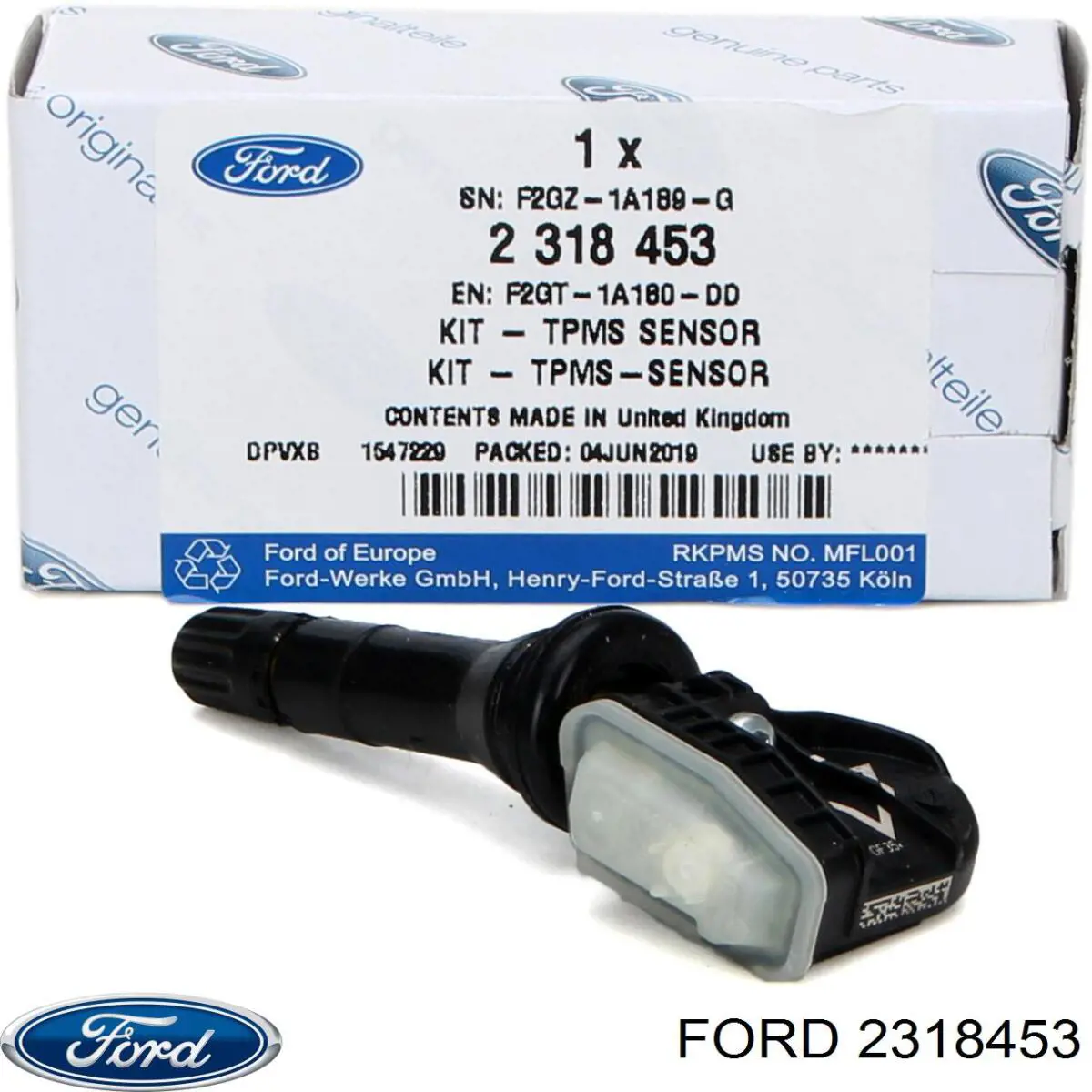2318453 Ford Czujnik ciśnienia w oponach