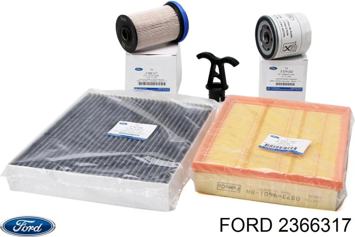 Filtr paliwa Ford 2366317 cena, od 45,77 USD