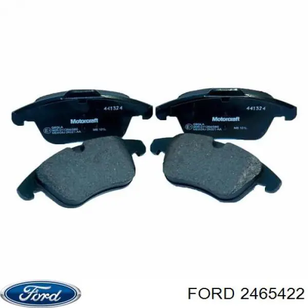 Okładziny (klocki) do hamulców tarczowych tylne Ford 2465422 cena, od 26,64 USD