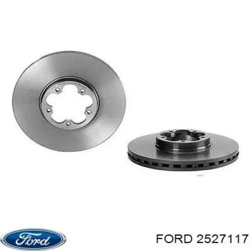 Tarcza hamulcowa przednia Ford 2527117 cena, od 67,67 USD
