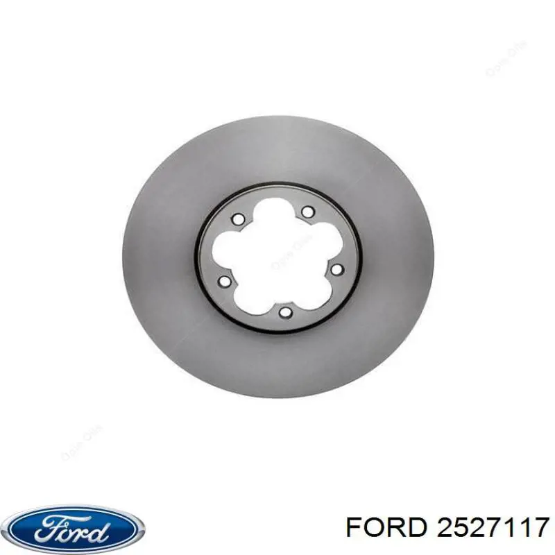 2527117 Ford Tarcza hamulcowa przednia