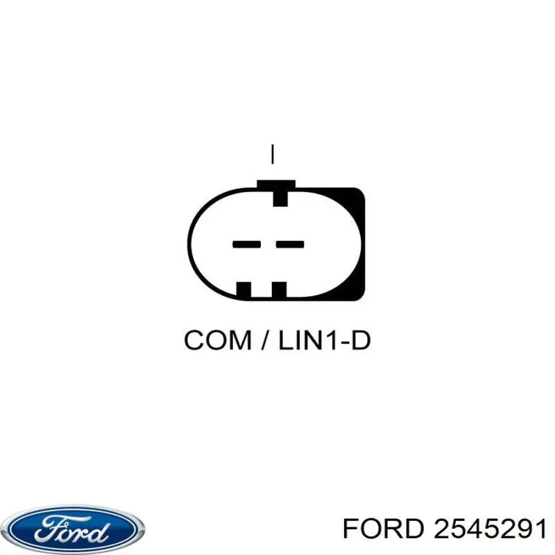 2545291 Ford Alternator