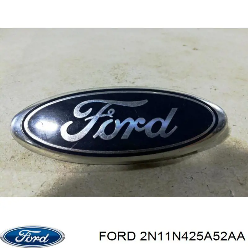 2N11N425A52AA Ford Emblemat na klapę bagaznika (znaczek firmowy)