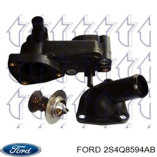 Pokrywa termostatu Ford 2S4Q8594AB cena, od 14,99 USD