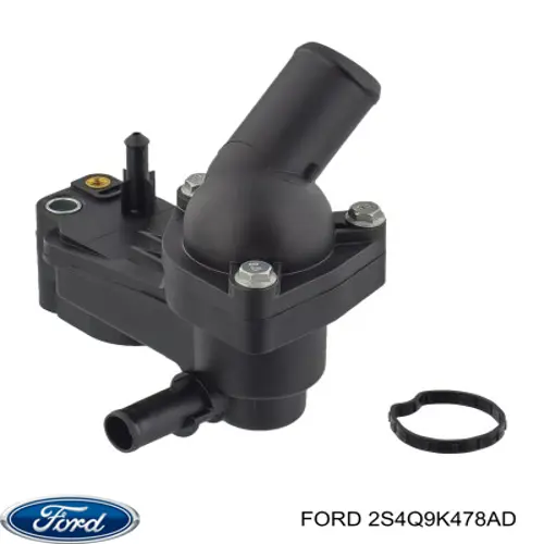 2S4Q9K478AD Ford Obudowa termostatu