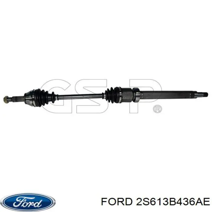 2S613B436AE Ford półoś napędowa przednia prawa