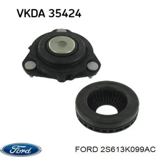 Do koszyka 2S613K099AC Ford Poduszka amortyzatora przedniego