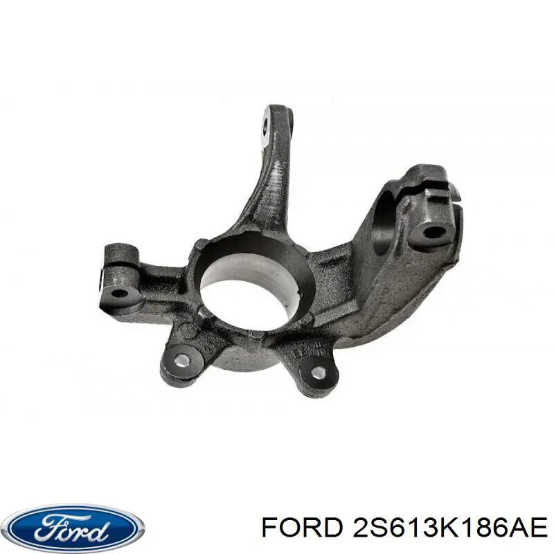 2S613K186AE Ford Czop (zwrotnica) przedni lewy