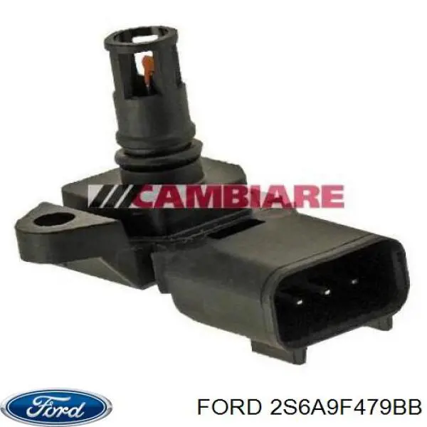 Do koszyka 2S6A9F479BB Ford Czujnik ciśnienia w kolektorze ssącym, MAP