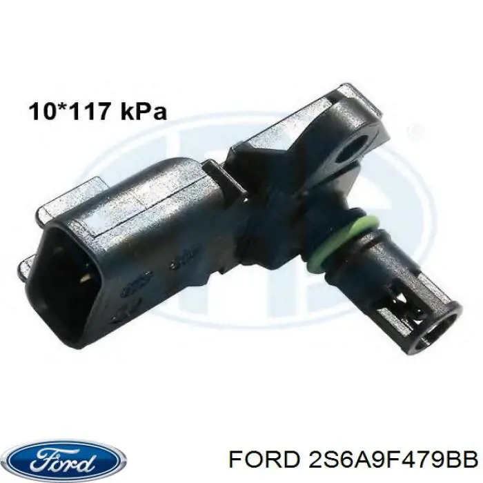 Czujnik ciśnienia w kolektorze ssącym, MAP Ford 2S6A9F479BB