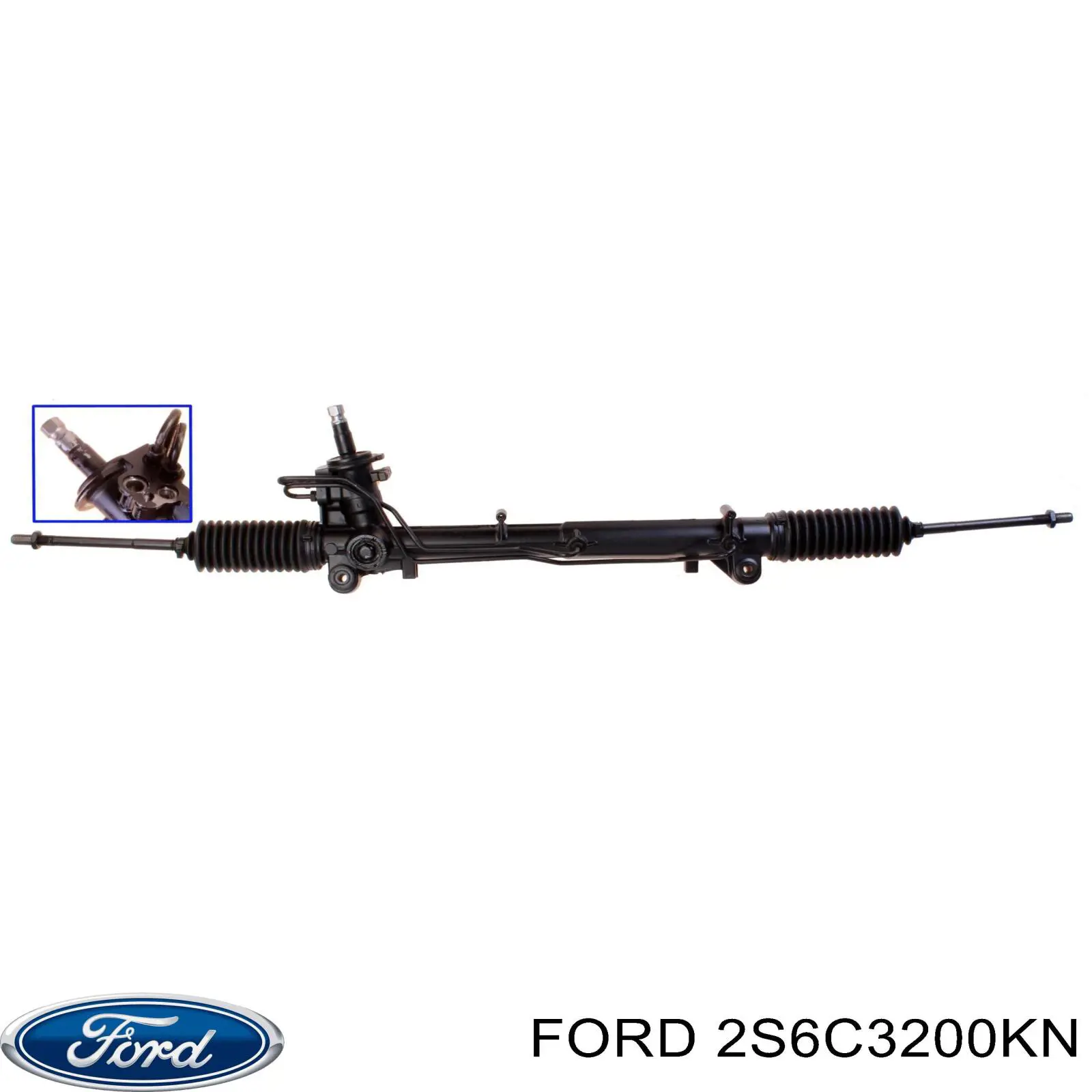 Listwa kierownicza (maglownica) Ford 2S6C3200KN cena, od 209,42 USD