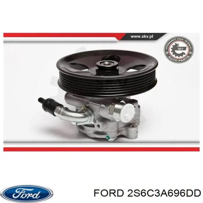 2S6C3A696DD Ford Pompa wspomagania hydraulicznego kierownicy