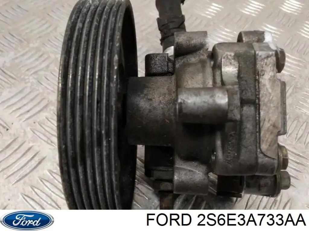 2S6E3A733AA Ford Koło pasowe pompy wspomagania hydraulicznego