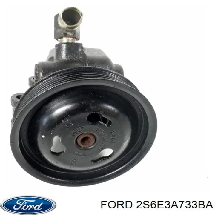 2S6E3A733BA Ford Koło pasowe pompy wspomagania hydraulicznego