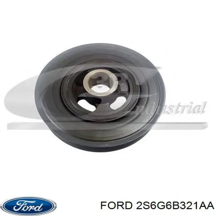 Koło pasowe wału korbowego Ford 2S6G6B321AA cena, od 56,18 USD