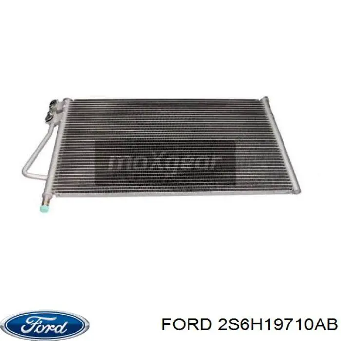 Chłodnica klimatyzacji Ford 2S6H19710AB cena, od 78,32 USD