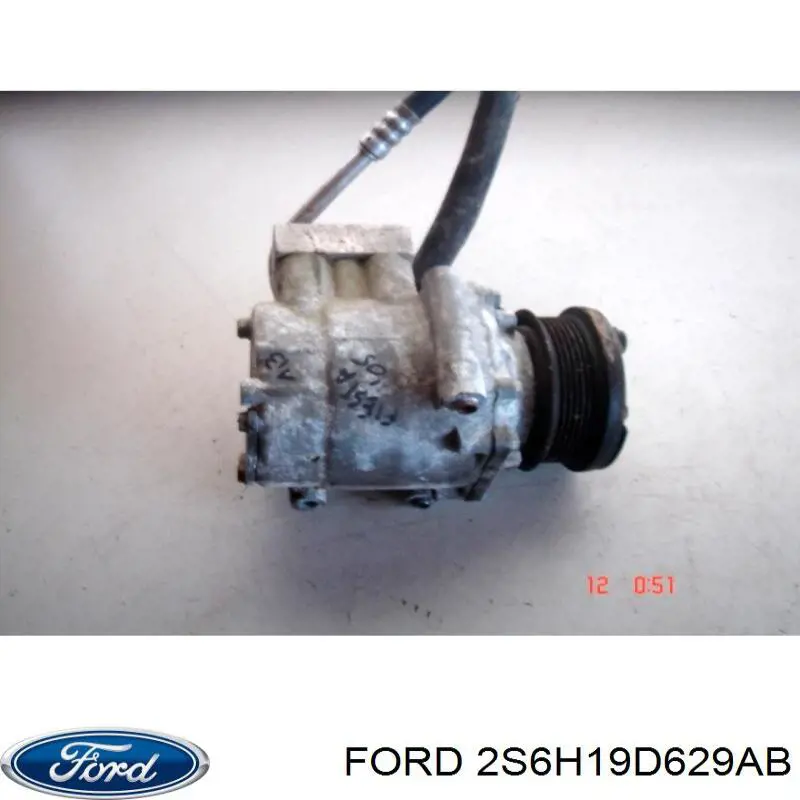 Sprężarka klimatyzacji Ford 2S6H19D629AB cena, od 73,21 USD