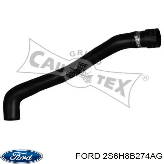 Przewód (króciec) chłodnicy górny 2S6H8B274AG Ford