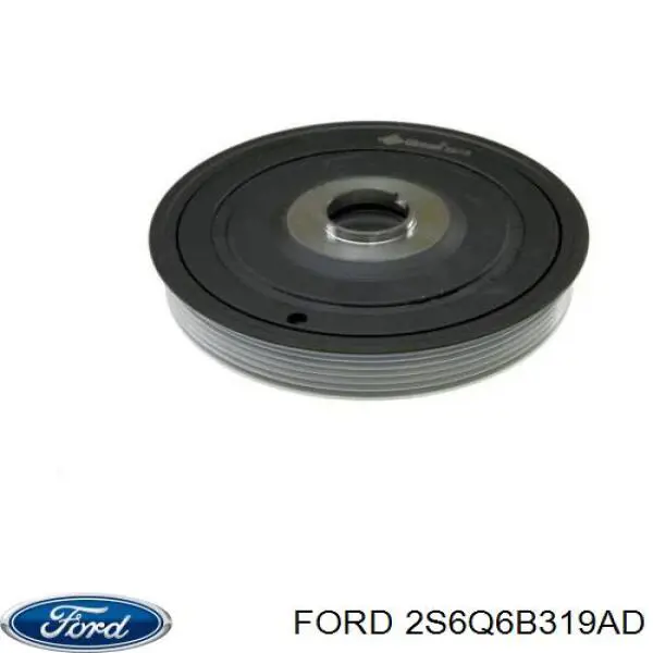 Do koszyka 2S6Q6B319AD Ford Koło pasowe wału korbowego