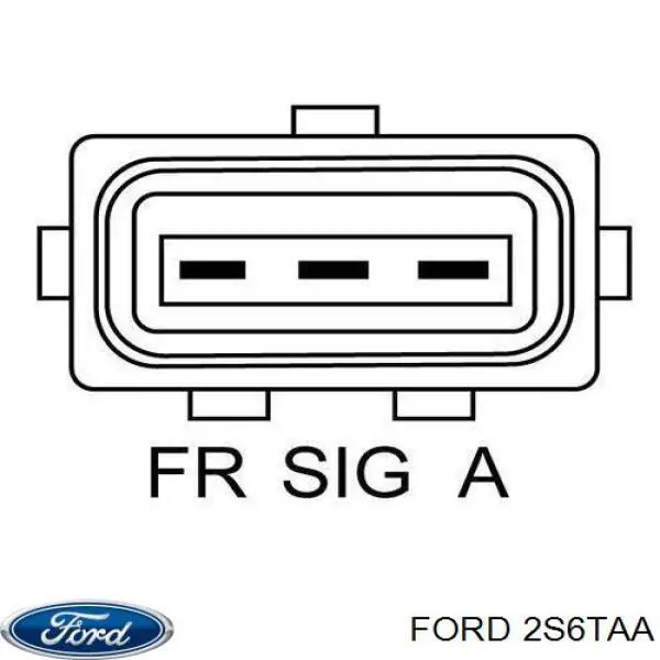 2S6TAA Ford Alternator