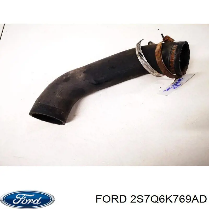 Do koszyka 2S7Q6K769AD Ford Przewód (króciec) intercoolera
