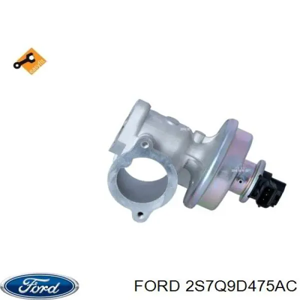 Do koszyka 2S7Q9D475AC Ford Zawór recyrkulacji spalin EGR