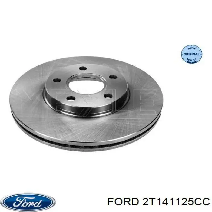 2T141125CC Ford Tarcza hamulcowa przednia