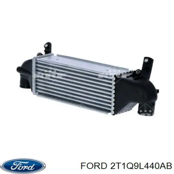 Do koszyka 2T1Q9L440AB Ford Chłodnica intercoolera