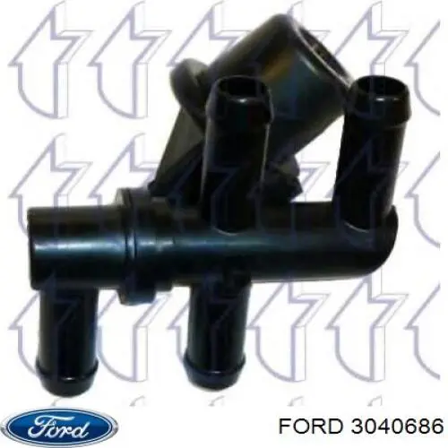 3040686 Ford Zawór nagrzewnicy (ogrzewacza)