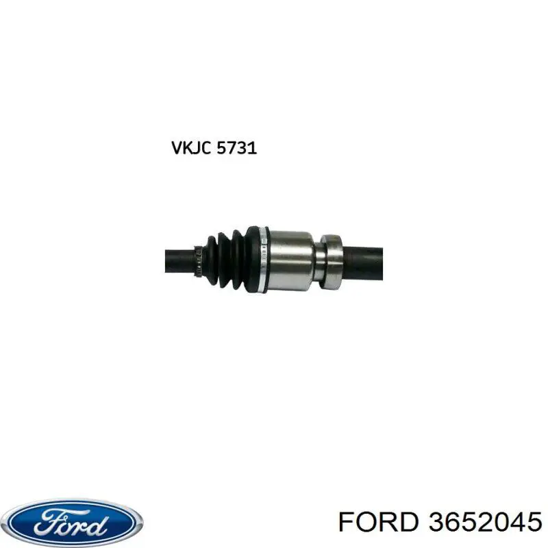 Do koszyka 3652045 Ford Półoś napędowa przednia prawa