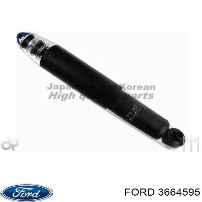 Do koszyka 3664595 Ford Amortyzator przedni