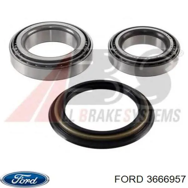 Łożysko piasty przedniej Ford 3666957 cena, od 25,68 USD