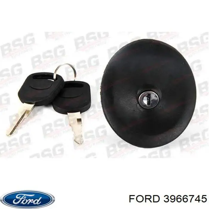 Do koszyka 3966745 Ford Korek wlewu paliwa
