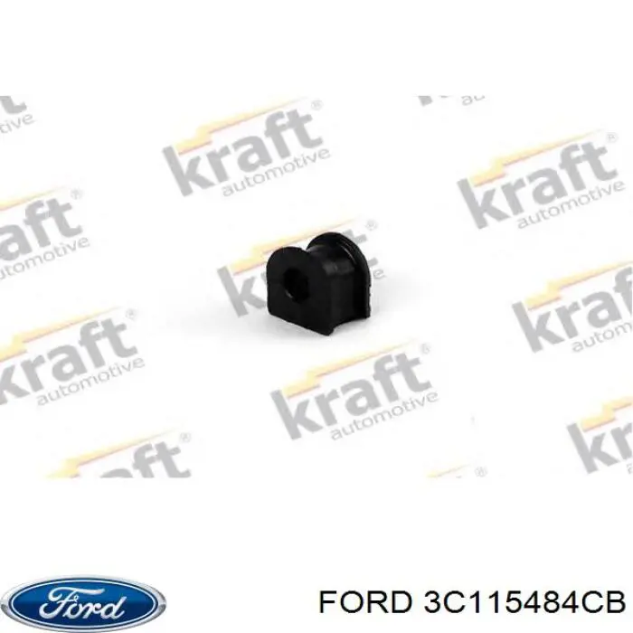3C115484CB Ford Tuleja stabilizatora przedniego