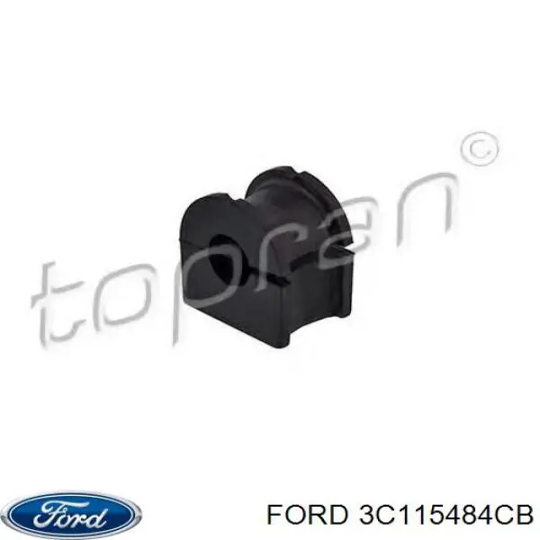 Tuleja stabilizatora przedniego Ford 3C115484CB