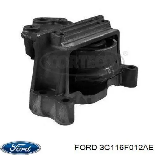 3C116F012AE Ford Poduszka (podpora) silnika prawa