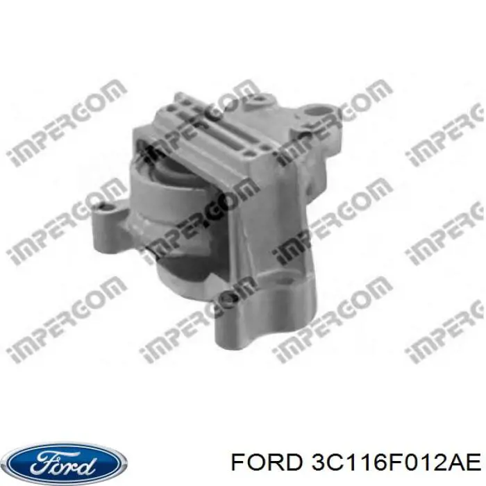 Poduszka (podpora) silnika prawa Ford 3C116F012AE cena, od 61,29 USD