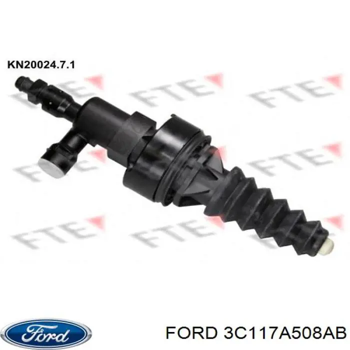 Cylinder roboczy sprzęgła Ford 3C117A508AB cena, od 33,08 USD