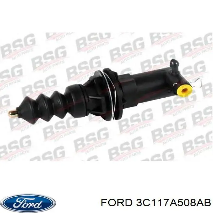 Do koszyka 3C117A508AB Ford Cylinder roboczy sprzęgła