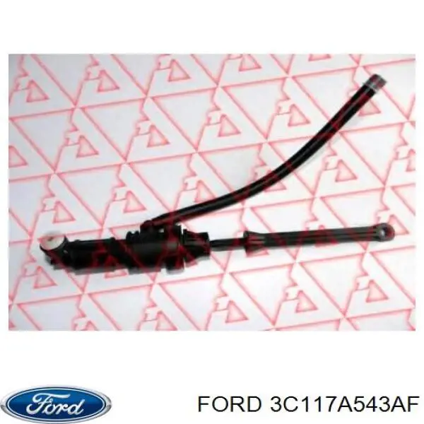 Cylinder sprzęgła główny Ford 3C117A543AF cena, od 40,35 USD